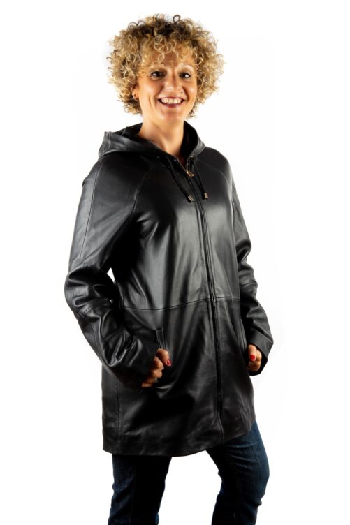 Lose Jacke mit Kapuze KIM