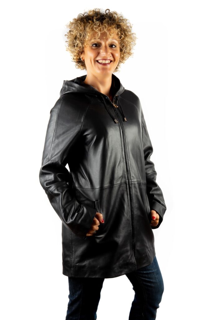 Lose Jacke mit Kapuze KIM