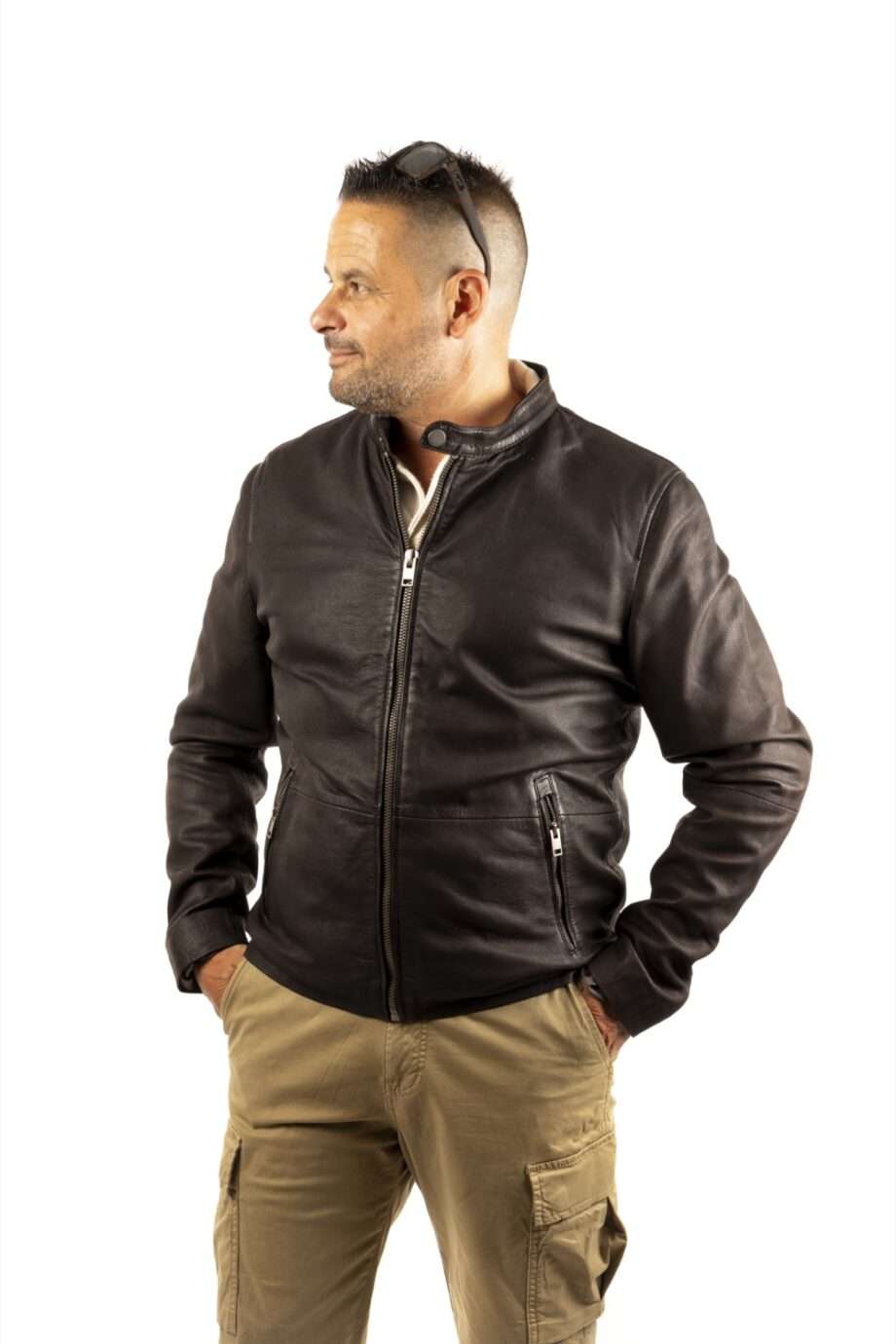 CHAQUETA DE PIEL FRAN