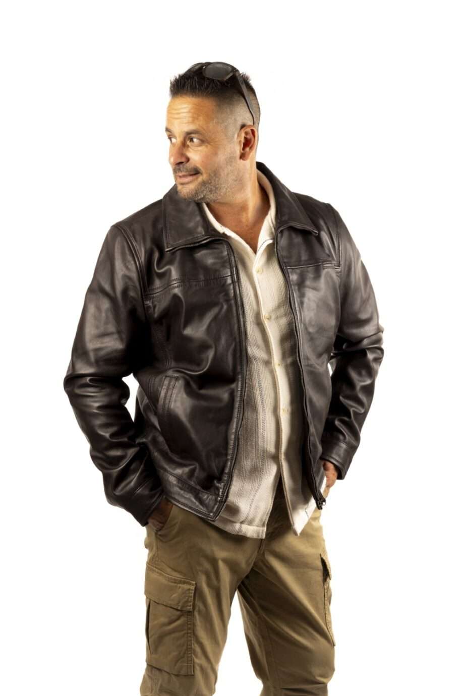 CHAQUETA DE PIEL MICHAEL