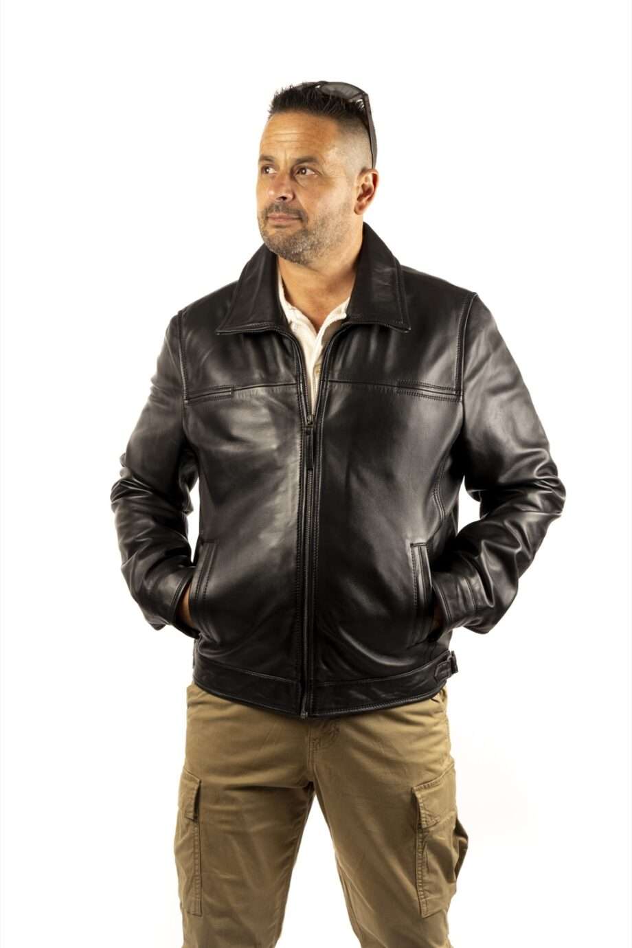 CHAQUETA DE PIEL MICHAEL
