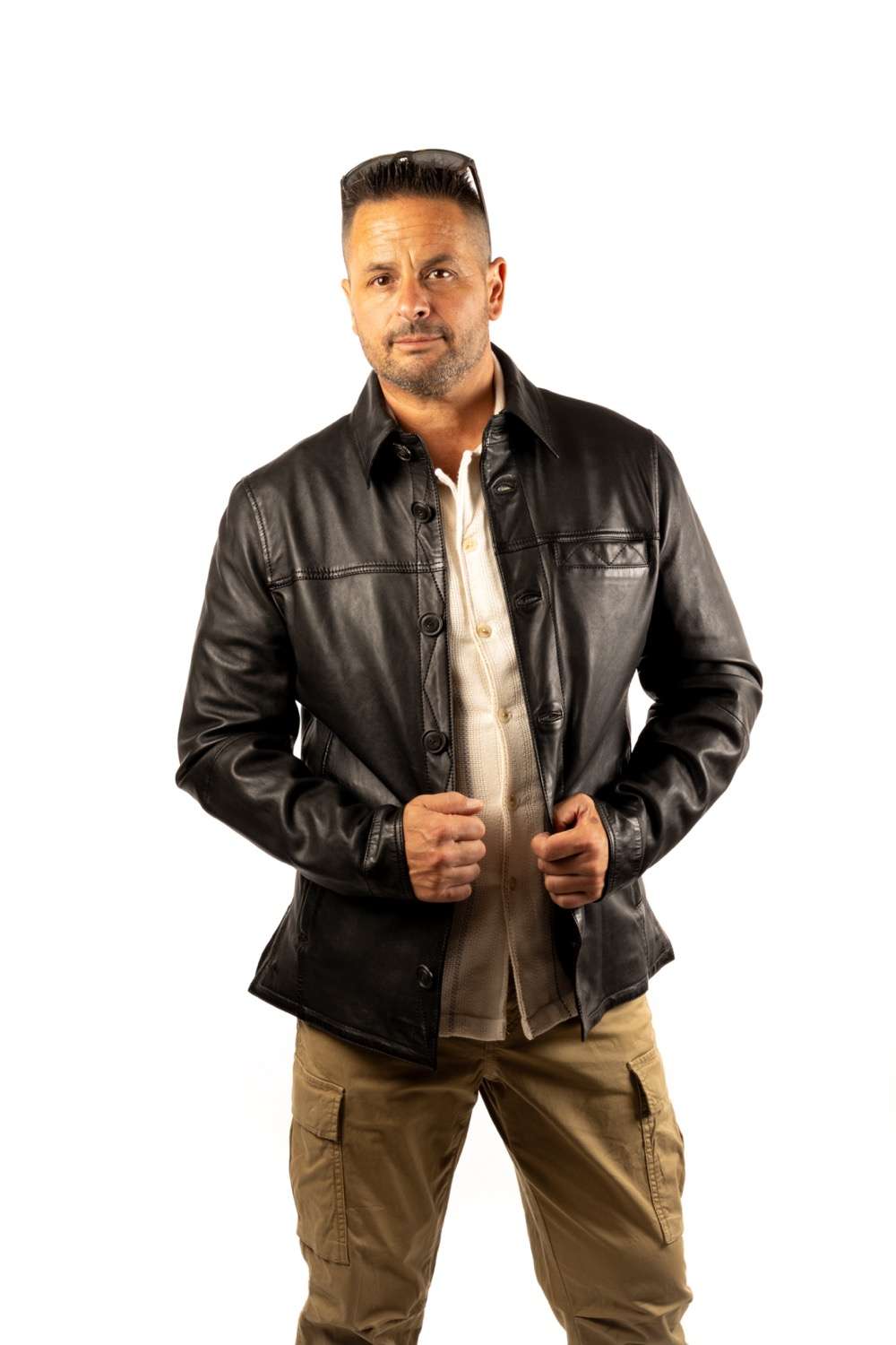 CHAQUETA DE PIEL KYNLEY