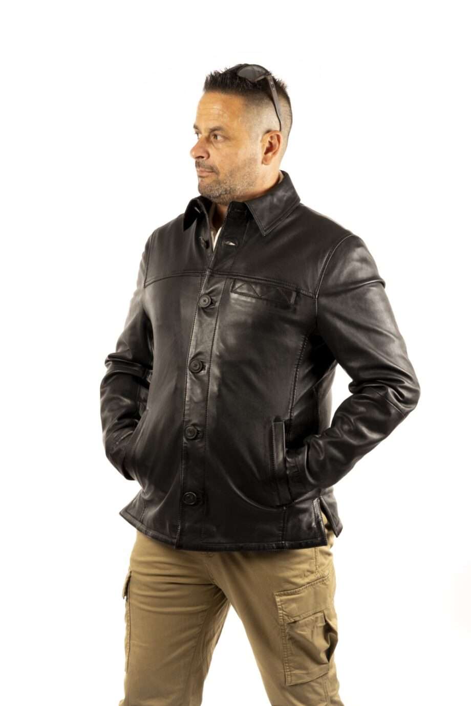 CHAQUETA DE PIEL KYNLEY