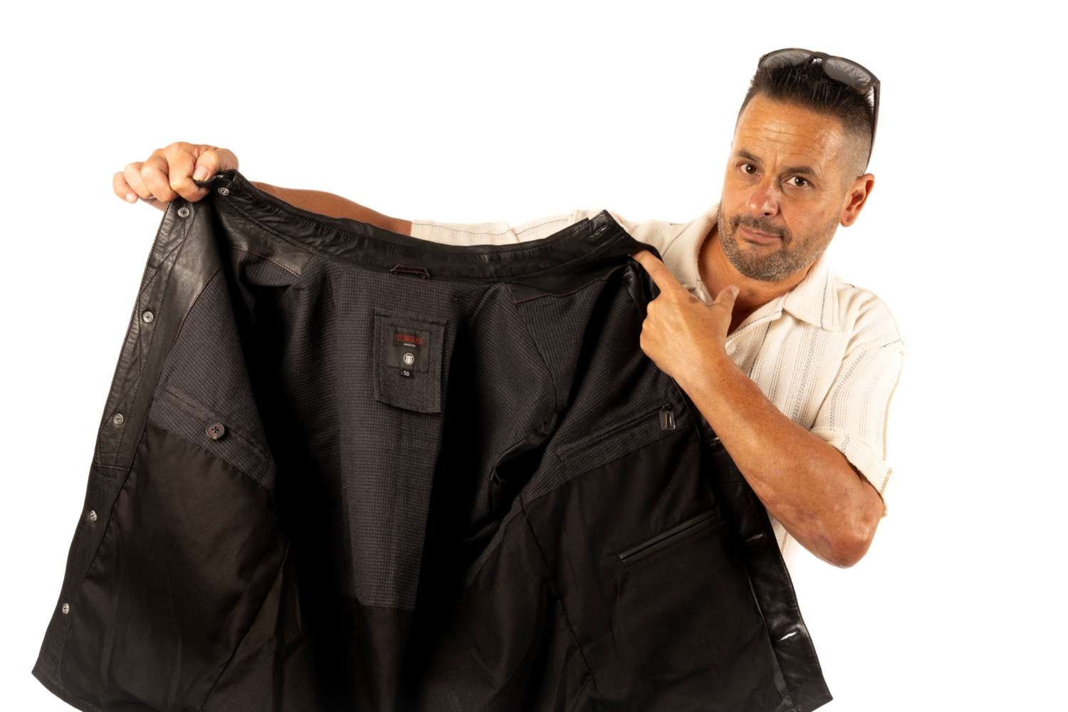 CHAQUETA DE PIEL KYNLEY