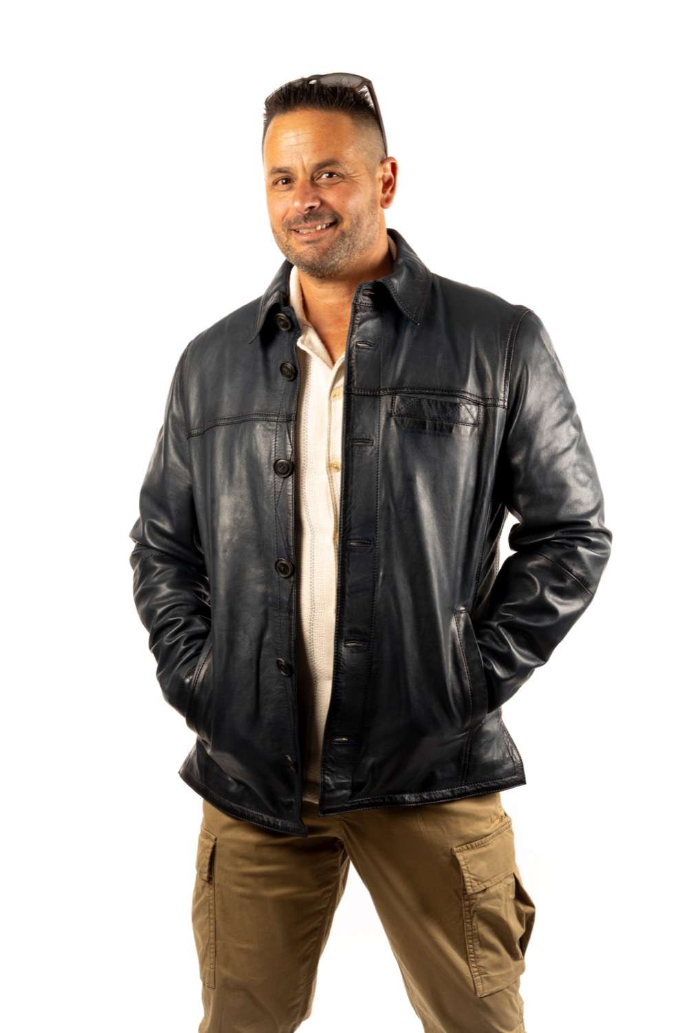 CHAQUETA DE PIEL KYNLEY