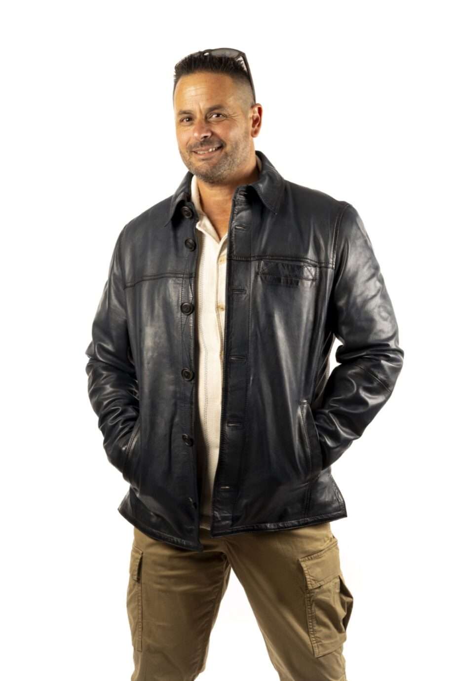 CHAQUETA DE PIEL KYNLEY