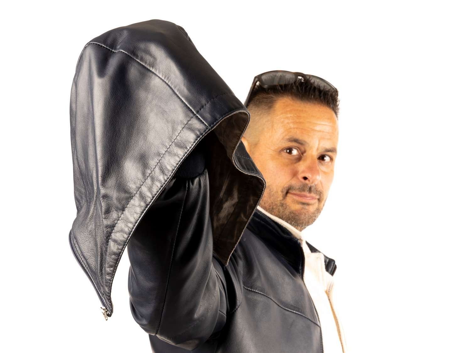 CAZADORA DE PIEL KABIZ