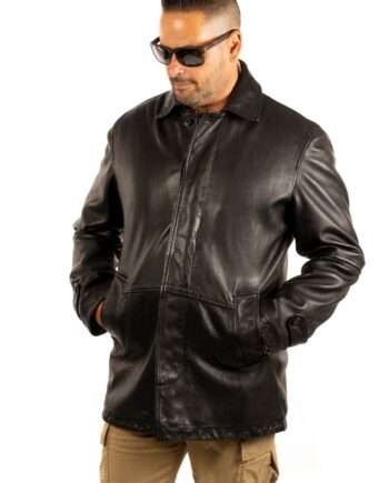 CHAQUETON DE PIEL PLUTON