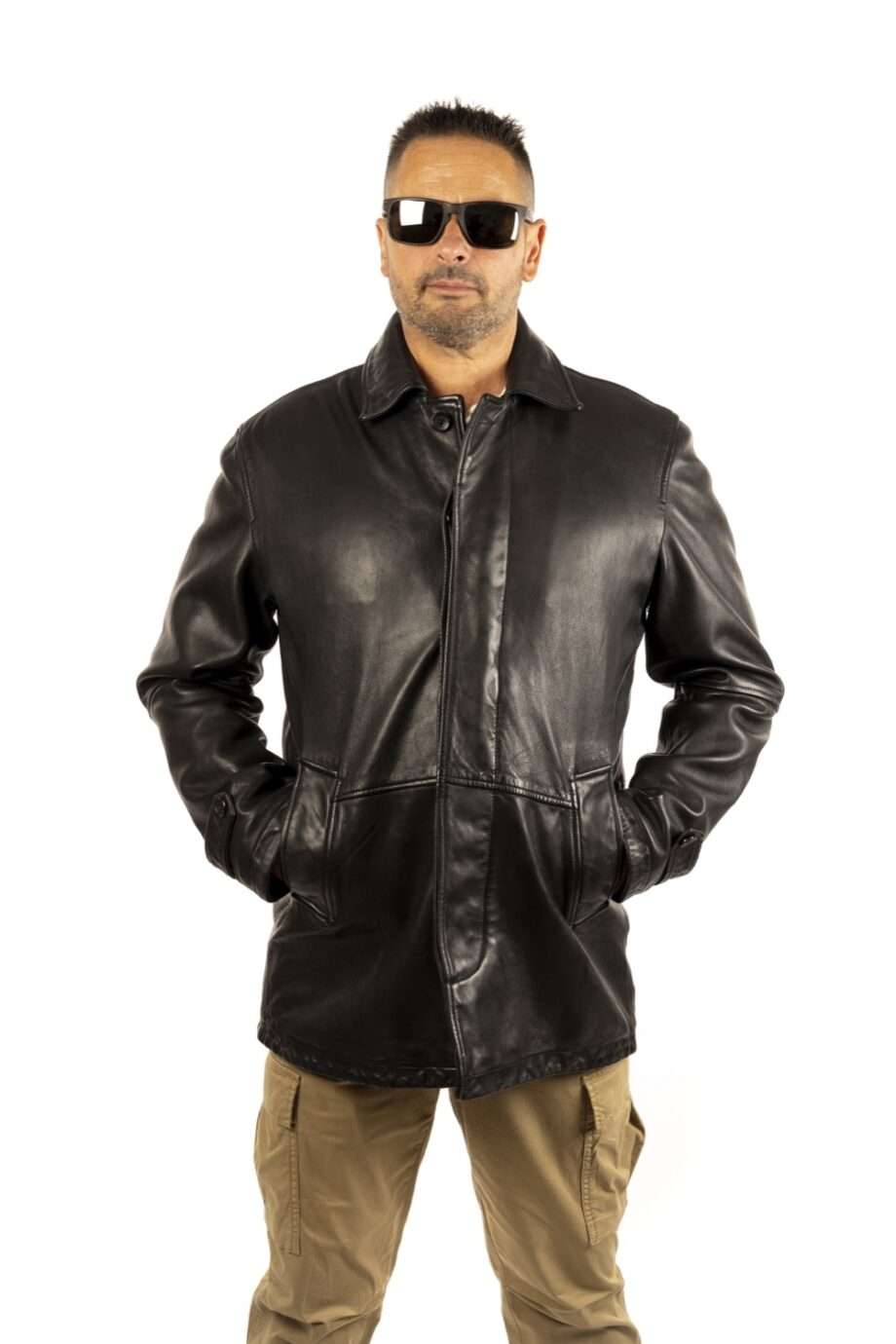 CHAQUETON DE PIEL PLUTON