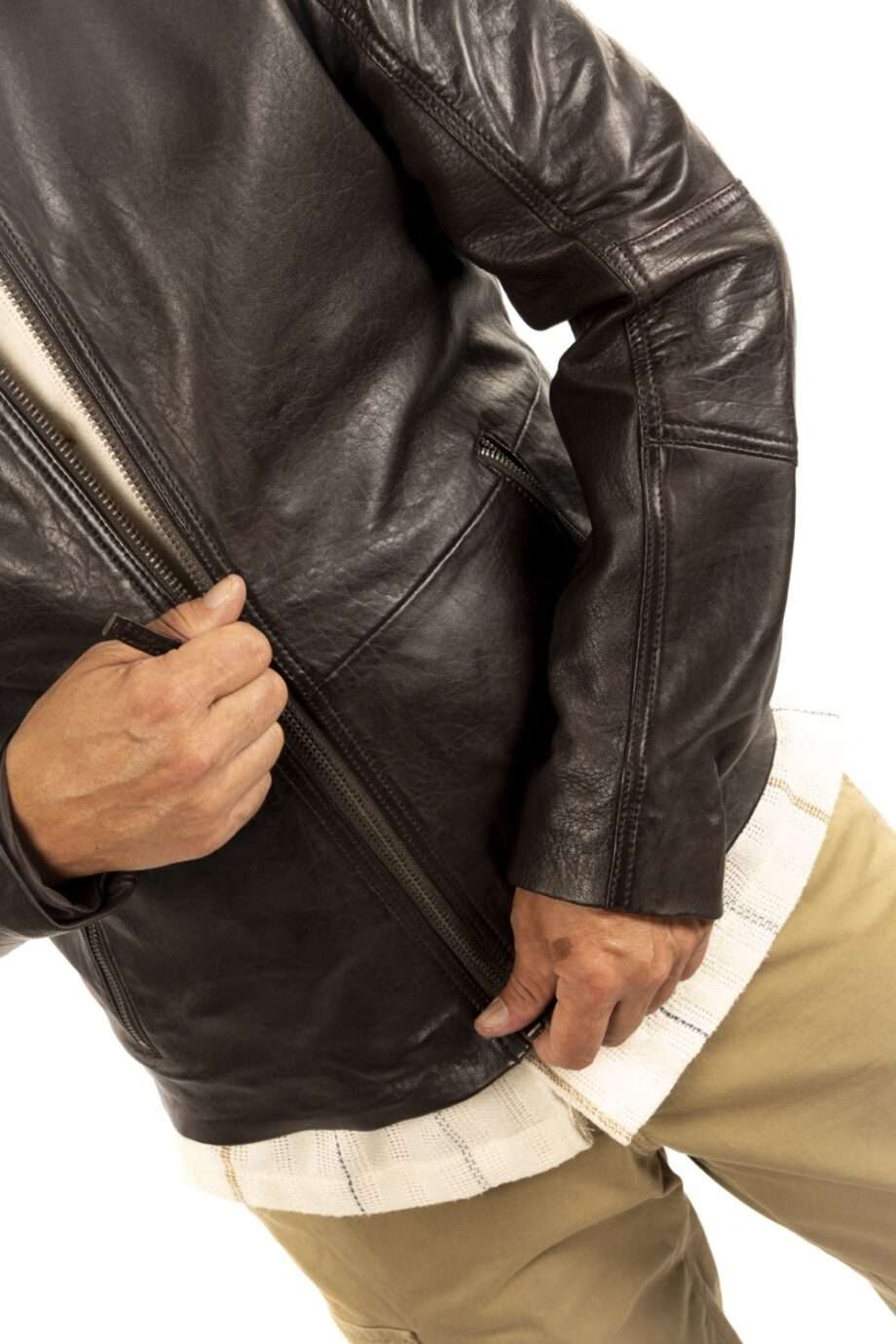 CHAQUETA DE PIEL FROCK