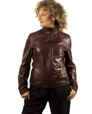 CHAQUETA DE PIEL OLA