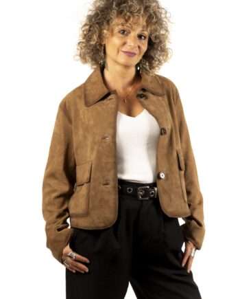 CHAQUETA DE ANTE RIVOLI