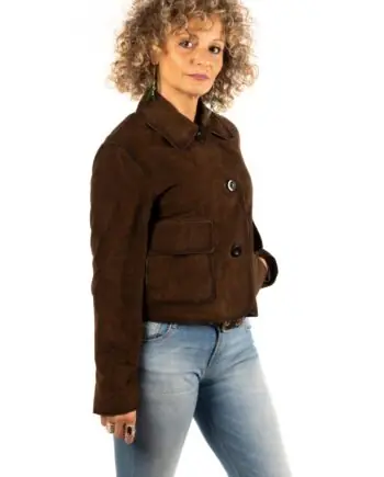 CHAQUETA DE ANTE RIVOLI