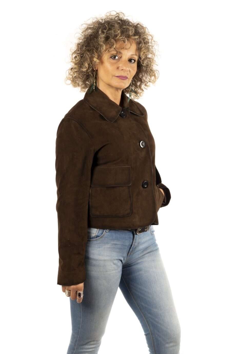 CHAQUETA DE ANTE RIVOLI