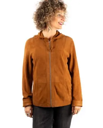 Chaqueta reversible de piel, DANIELA