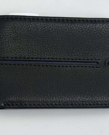 Billetera de piel vacuna para hombre compacta y funcional