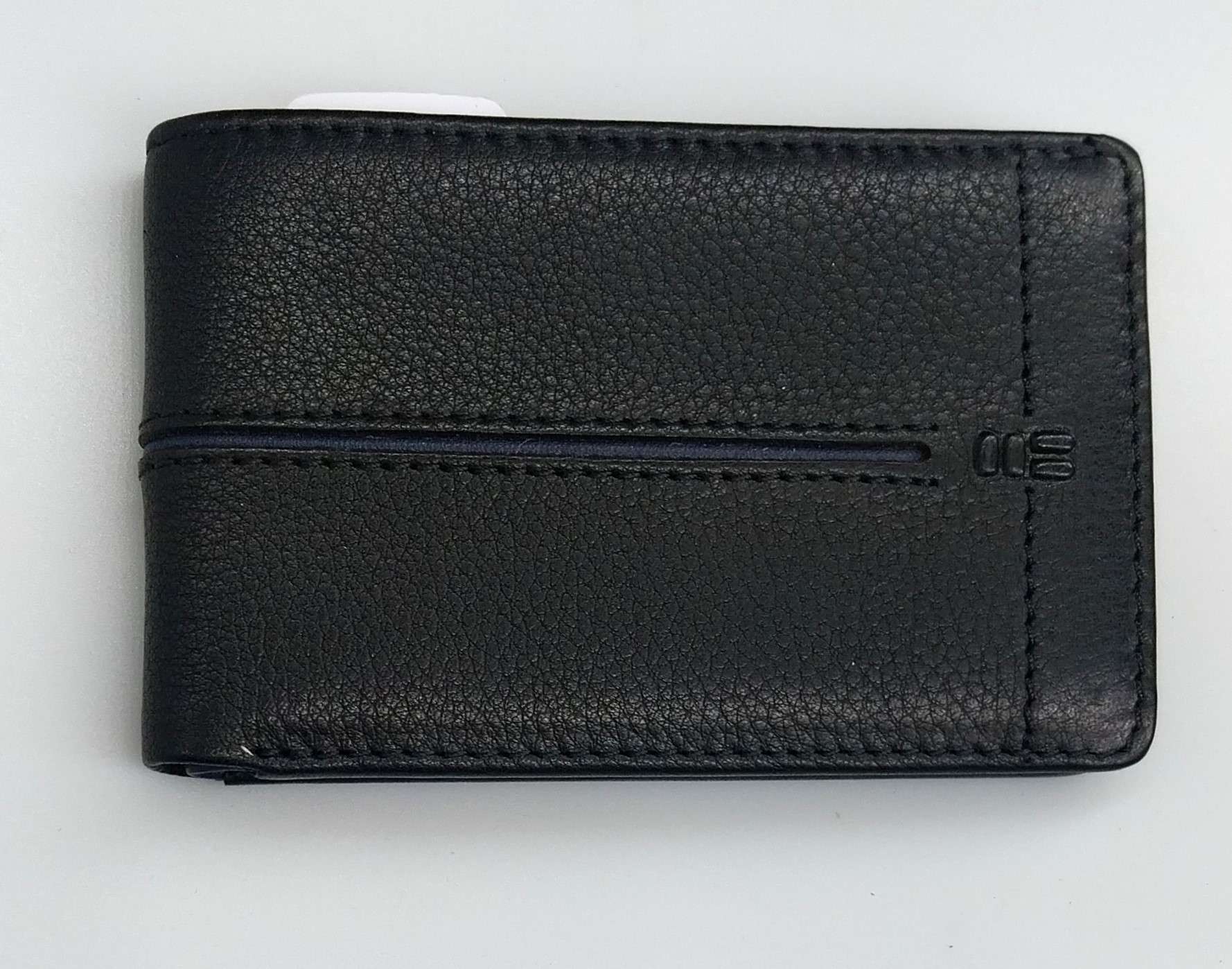 Billetera de piel vacuna para hombre compacta y funcional